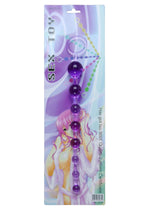 Boysoftoys - 67-00085 - Juicy jelly Anal Beads - Extra Long length - Purple- 29 m- Dia 1,2 cm  / 2,8 cm