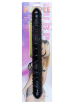 Boysoftoys - 67-00089 - Double Dong - Black - Extra Large  - 33,5 cm  dia 3,6 cm
