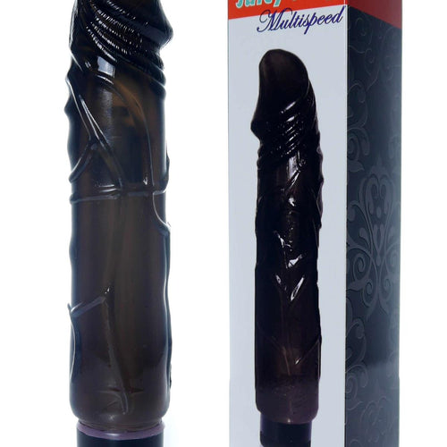 Boysoftoys - 67-00098 - Real Skin - Realistic vibrator - Black - 22 m- Dia 4 cm - Multispeed