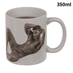 Kinky Pleasure - OB157 - Heat Change Mug – Stripper Boy – 350ml - Model 01