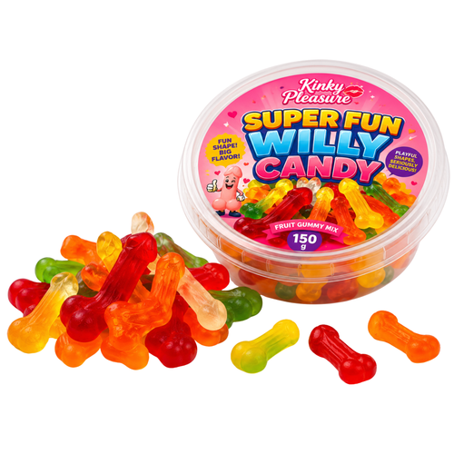 Kinky Pleasure - KPC001 - Penis Gummy's Candy – Fruit Gummy Mix 150g