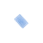 Power Escorts - BR338 - Textured Penis Sleeves – 2-Pack Clear Blue