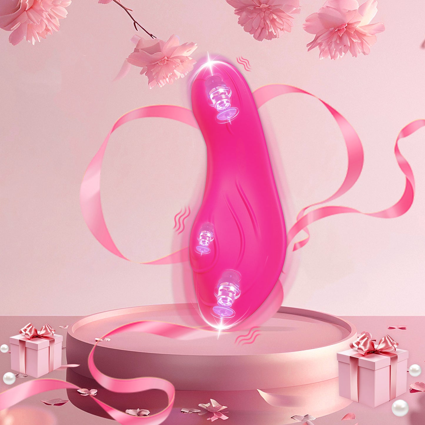 Power Escorts Vivi – BR333 Pink - App-Controlled Panty Vibrator