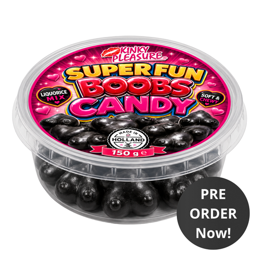 PRE ORDER - Kinky Pleasure - KPC005 - Boobs Liquorice Candy – Liquorice Mix 150g