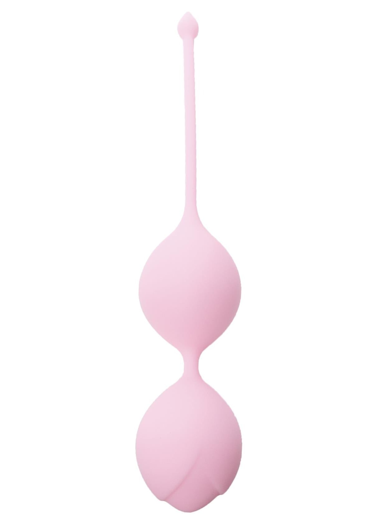 Bossoftoys - 75-00002 - Silicone Kegel Balls - length 16,5 cm - width  29mm  - 90g - Light Pink - strong blister