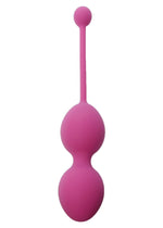 Boysoftoys - 75-00013 - Silicone Kegel Balls - length 16,5 cm - width  32mm  - 200g - DarkPink - strong blister