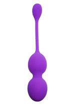 Boysoftoys - 75-00014 - Silicone Kegel Balls - length 16,5 cm - width  32mm  - 80g - 10 functions - Purple - strong blister