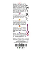 Boysoftoys - 75-00014 - Silicone Kegel Balls - length 16,5 cm - width  32mm  - 80g - 10 functions - Purple - strong blister