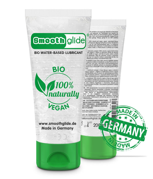 Smoothglide Waterbased Bio Vegan Lubricant - 200 ml