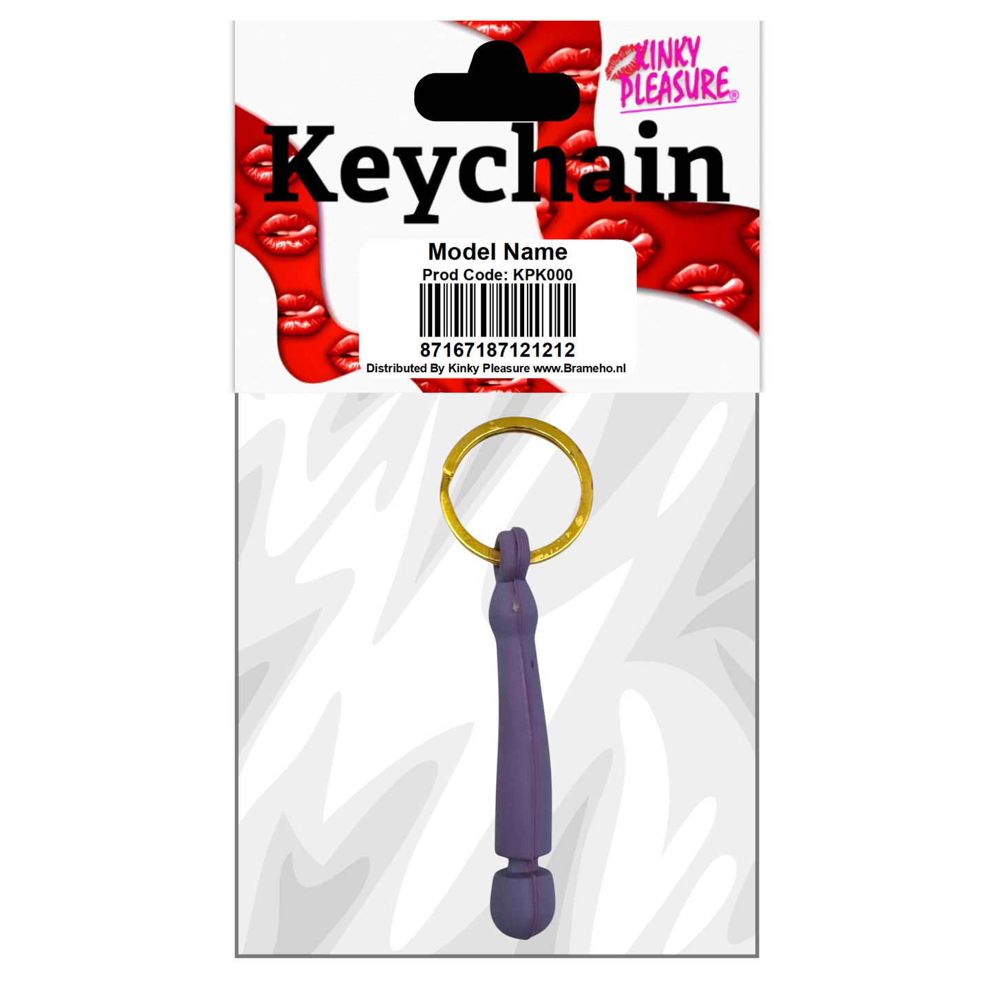 Kinky Pleasure - DS074 - Keychain – I Wand Miniature - 1 Piece Mix
