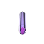Bossoftoys Rechargeable 9 CM Bullet Glossy Purple - 10 Speed - 78-00006 - attractive Colour box