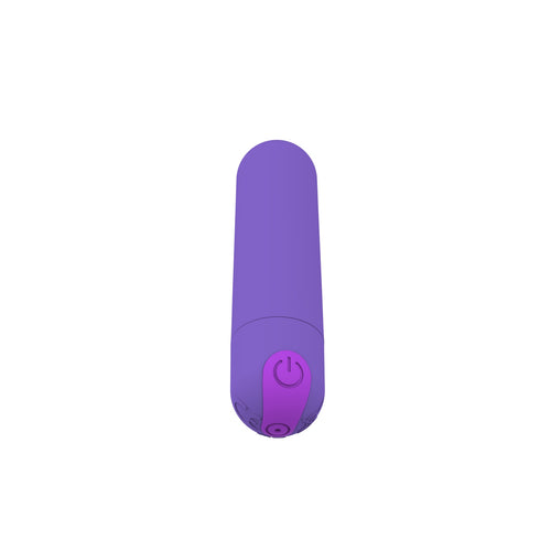 Boysoftoys Rechargeable 9 CM Bullet mat Purple - 10 Speed - 78-00007 - attractive Colour box