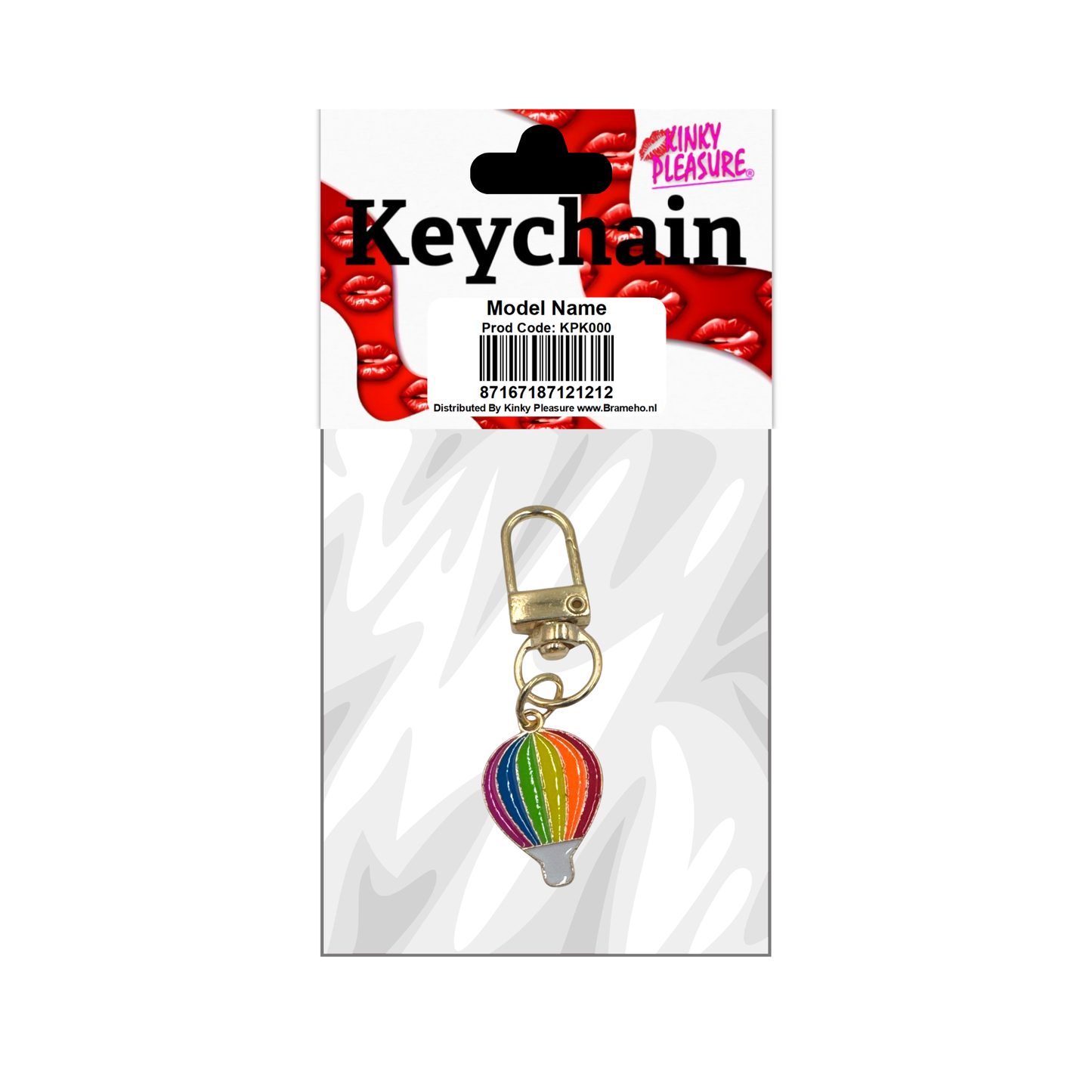 Kinky Pleasure - KPK007 - Keychain - Air Balloon Pride