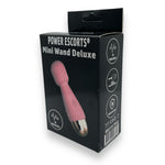 Power Escorts - BR315 - Mini Wand Massager De Luxe Pink - 11,6 Cm / 4.5 Inch Silicone