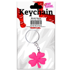 Kinky Pleasure - KPK069 - Lucky Flower Dark Pink Keychain