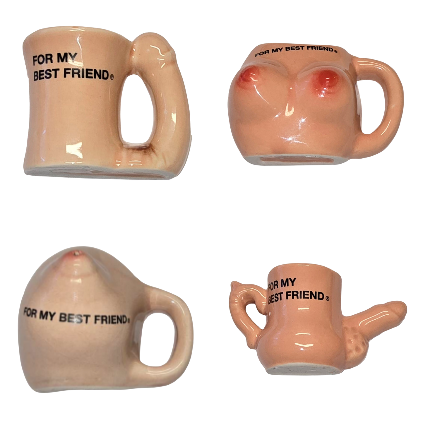 Kinky Pleasure - DS063 - For My Best Friend Mug – Boobs Ceramic Cup