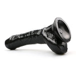 Power Escorts - BR154 Black - Rocket John 8,2'' Realistic Dildo - 8,2 Inch / 21 CM