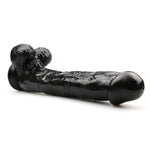 Power Escorts - BR157 Black - Rocket John 10'' - Realistic Dildo - 10 Inch / 25,5 CM