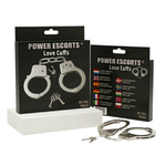 Power Escorts - BR206 - MetalCuffs - Hands – Silver, 28 cm