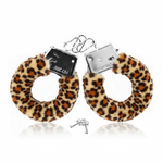 Power Escorts - BR206 - FurryCuffs - Hands – Leopard, 28 cm