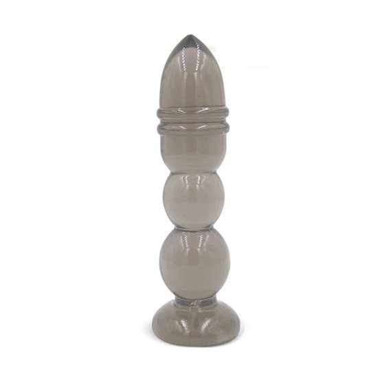 Power Escorts - BR116 - Rocket Drill 5,2'' - Anal Plug - 5,2 Inch / 13 CM - Smoke Black