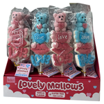 Kinky Pleasure – AC200 – Valentine Day Marshmallow Lolly Heart “I LOVE YOU” – Bear-Shaped Candy Lollipop