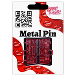 Kinky Pleasure - KPB068 - Badge / Pin - Bondage Box 5.2x5cm