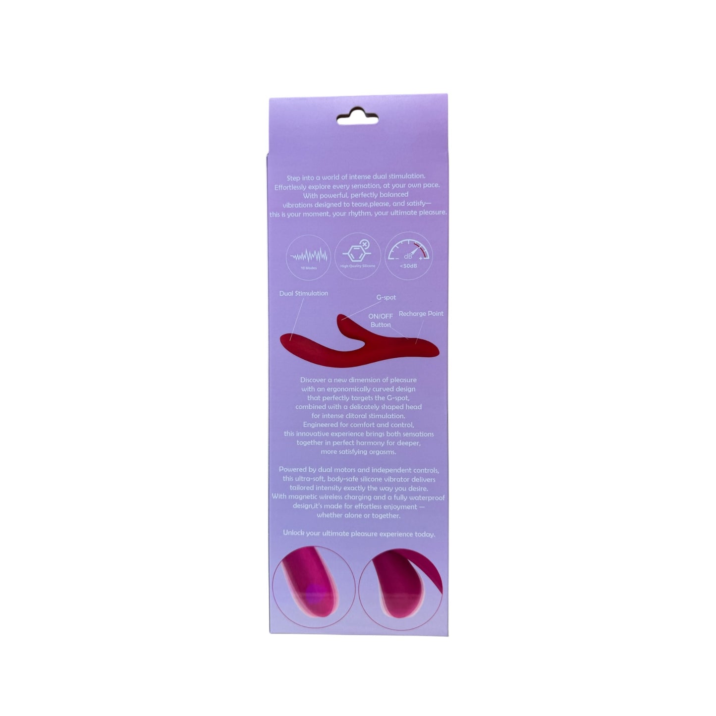 PRE ORDER - Kinky Pleasure - KP051 - Wencke Rabbit Vibrator Roze