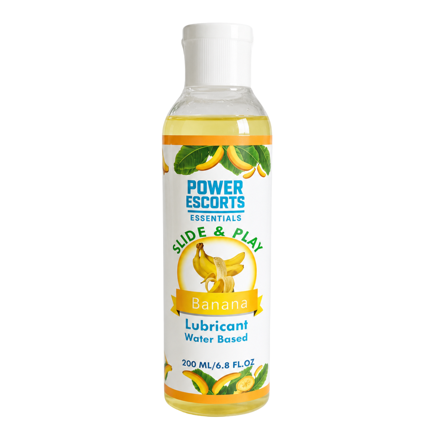 Power Escorts - 9 Bottles Pack 200 ML Water Based Lubricant Slide & Play Personal Lube - 9 FLAVOURS