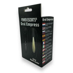 Power Escorts - BR312 - Oral Empress - Gold Plated Oral Sucker Vibrator - Real Clit & Nipple Stimulator