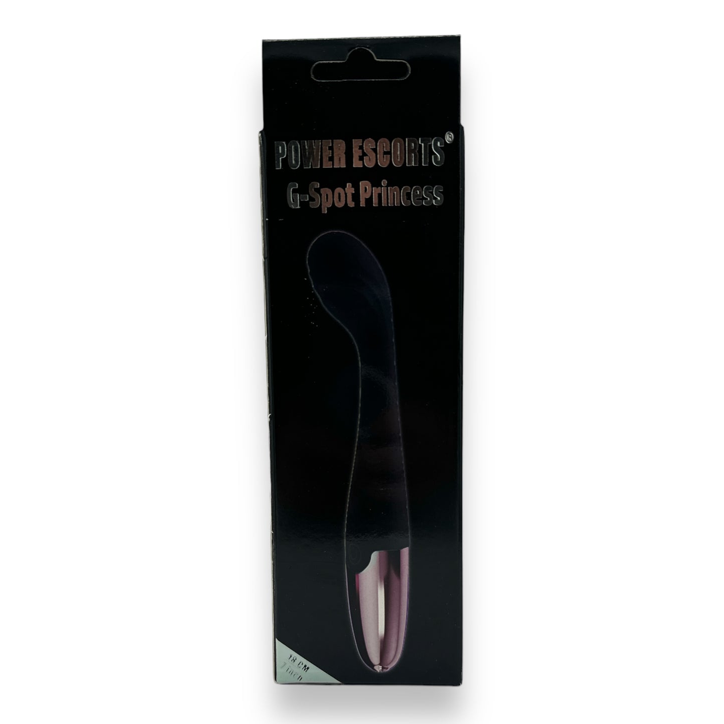 Power Escorts - BR316 Black - G Spot Princess Bendable Vibrator - 18 Cm / 7 Inch Silicone