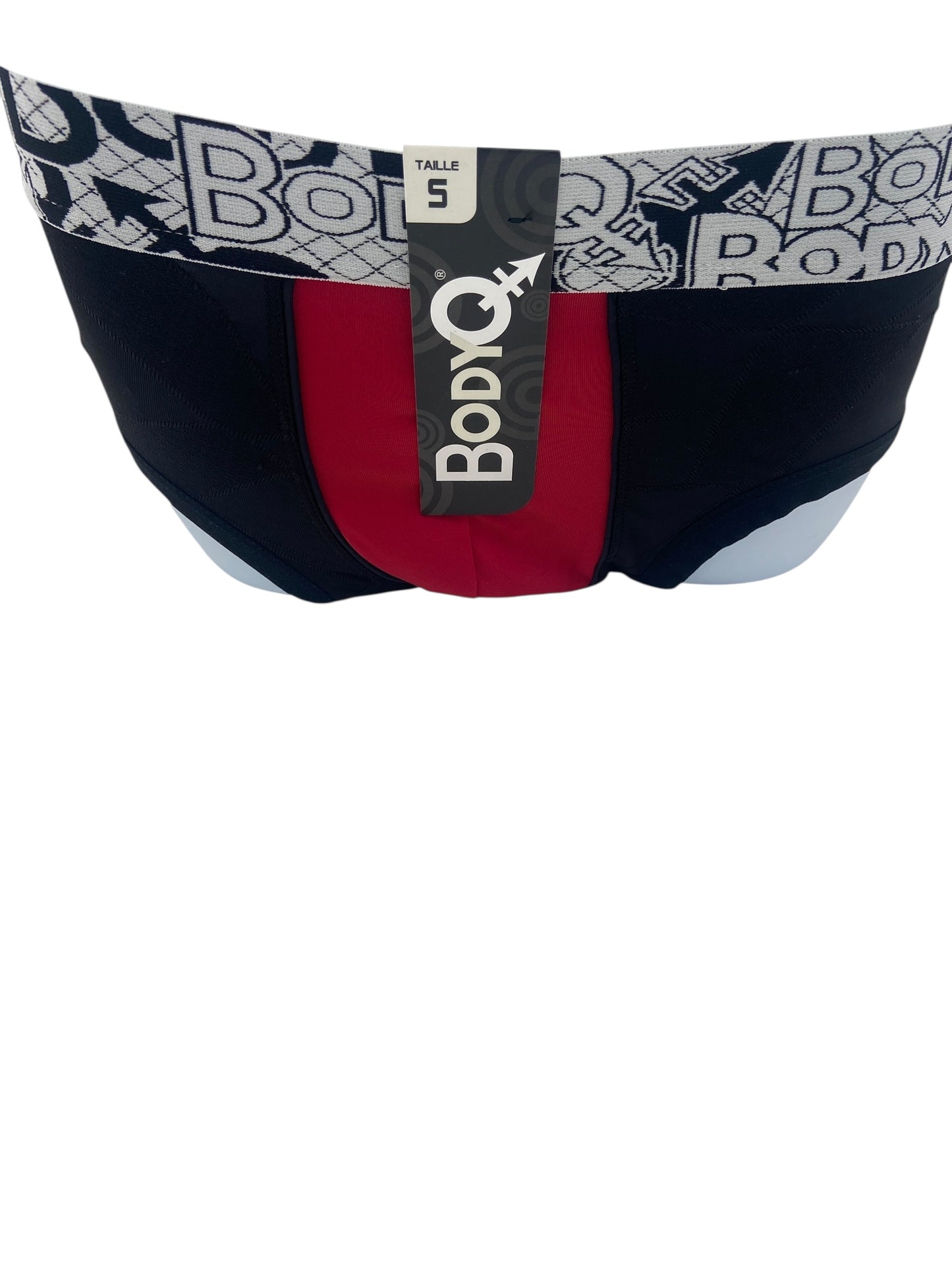 BodyQ Male Lingerie - Sexy Men’s Underwear Boxer – Black Red  - S/ M / L / XL