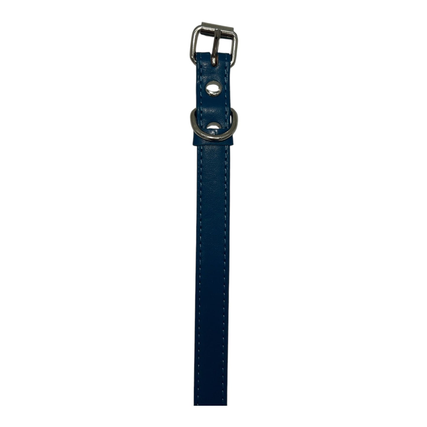 Collar/Neckband - Blue - BDSM - Diameter 17 CM - Length 60 CM - Width 1.5 CM