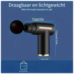 Kinky Pleasure - AX110 - Rechargeable Massage Gun - Touch Screen