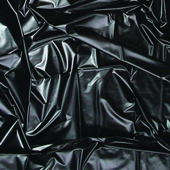 Mvw - Fetish dreams - Wet wonderland - Impermeable sheet - PVC 160 cm x 227 cm - Latex - Black - machine washable