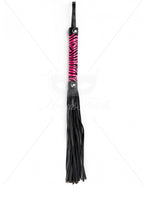 Argus Pink Leopard Flogger - Leatherlook - AF 001024