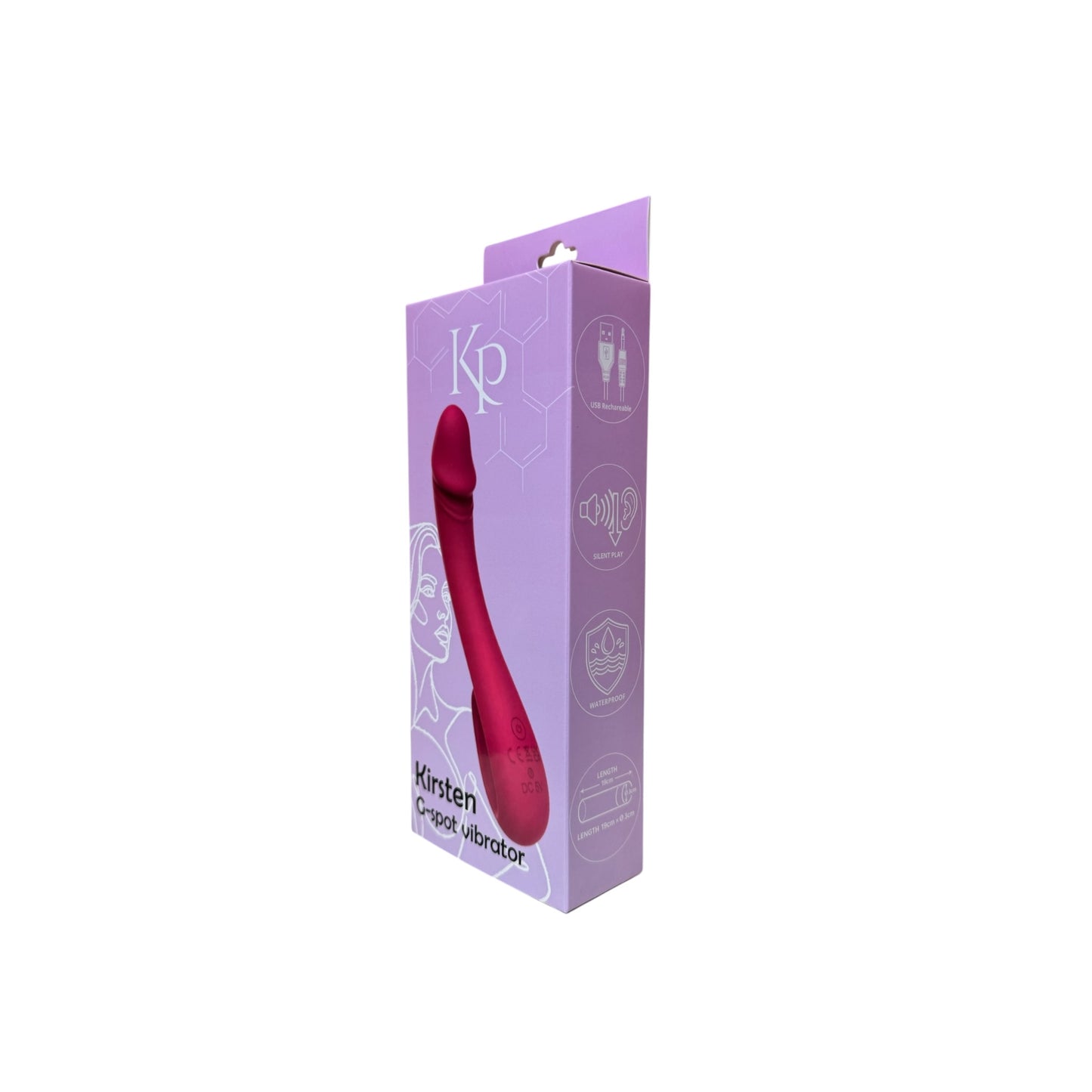 PRE ORDER - Kinky Pleasure - KP050 - Kirsten G Spot Vibrator Roze