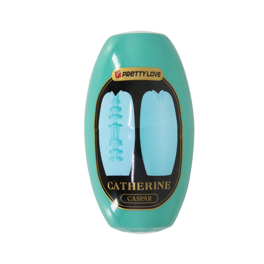 Baile -BI-014832-4-1 - Pretty Love Catherine Blue Silicone Masturbator Egg Big Size