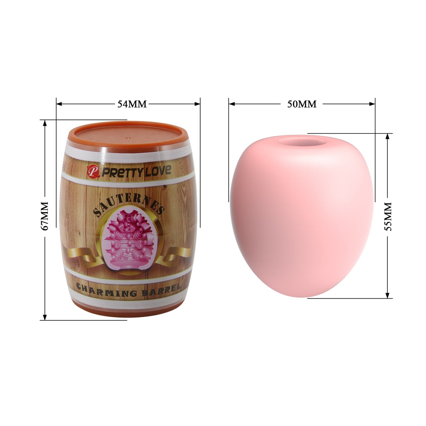 Baile Pretty Love - BM-00900T91 - Sauterne Charming Barrel