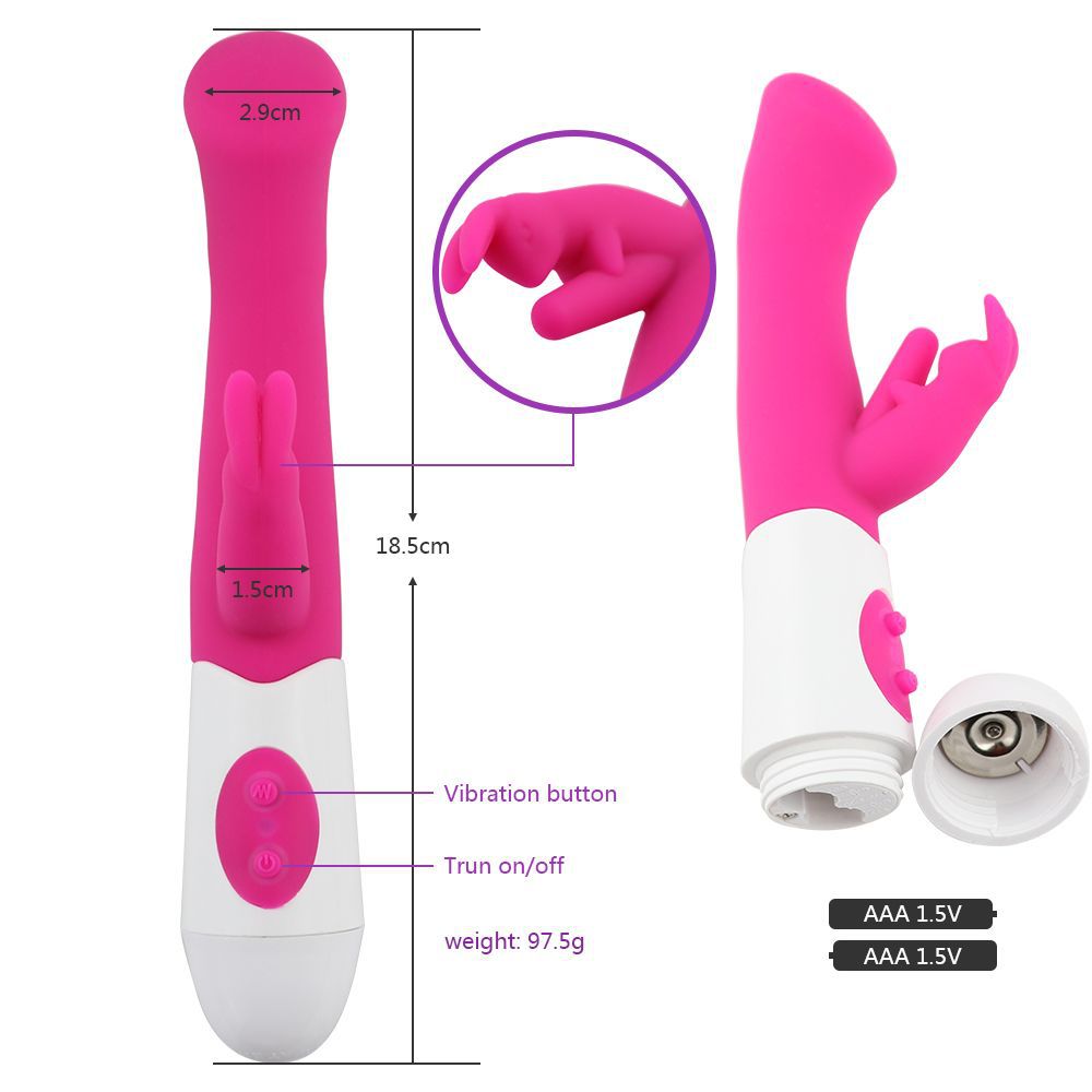 Power Escorts Bella G Black G Spot Vibrator - 10-Speed - 20 CM - BR123