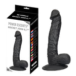 Power Escorts - BR109 - Rocket John 8,7'' - Realistic Dildo - 8,7 Inch / 22 CM - 2 Colours