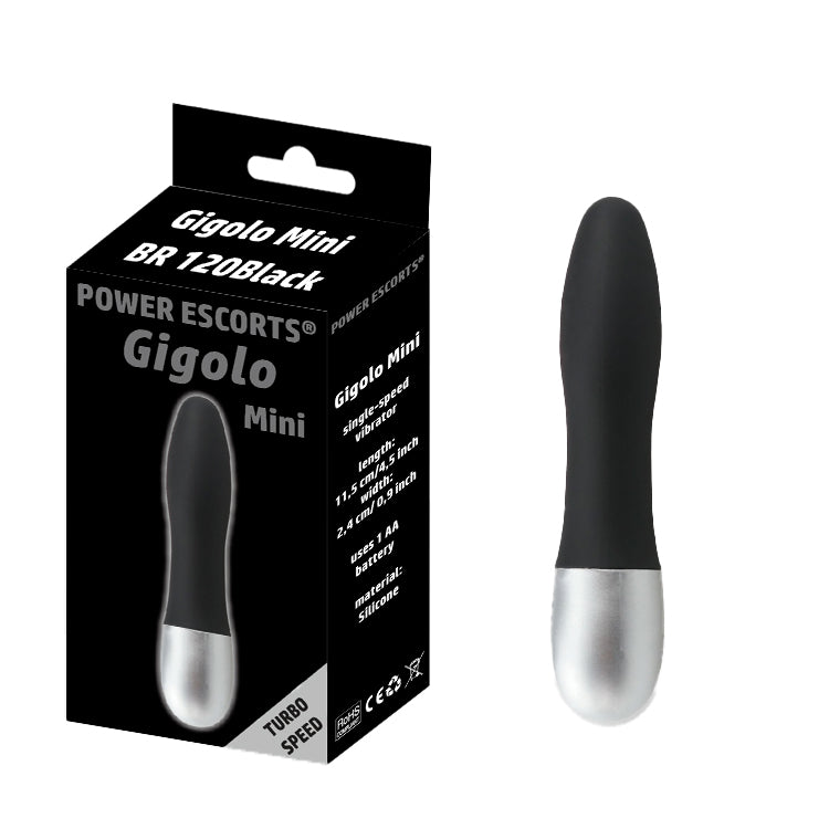 Power Escorts - BR120 - Gigolo Mini Vibrator - 11,5 cm - 3 Colours