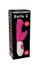 Power Escorts - BR123 Pink Bella G - G Spot Vibrator - 10-Speed - 20 CM - COLOURBOX
