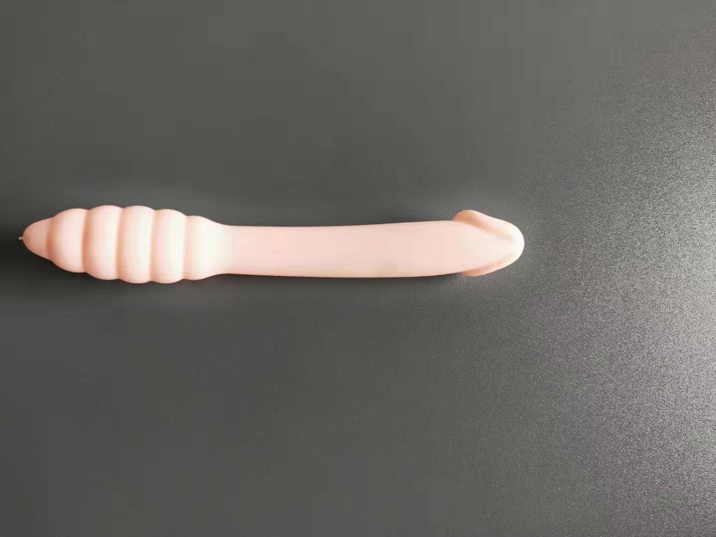 Power Escorts - BR140 Black - Rocket Dong - Double Dildo - Extreme Flexible - Ideal For Starters - 20,4 × 3 CM - Black