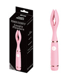 Power Escorts - BR164 - Couple Pleasure - Couple Vibrator - Rechargeable - Silicone - 19 × 2,75 CM - Pink
