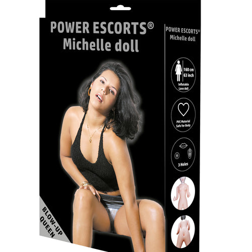 Power Escorts - BR200 - Michelle Inflatable Blow Up Doll - 150CM