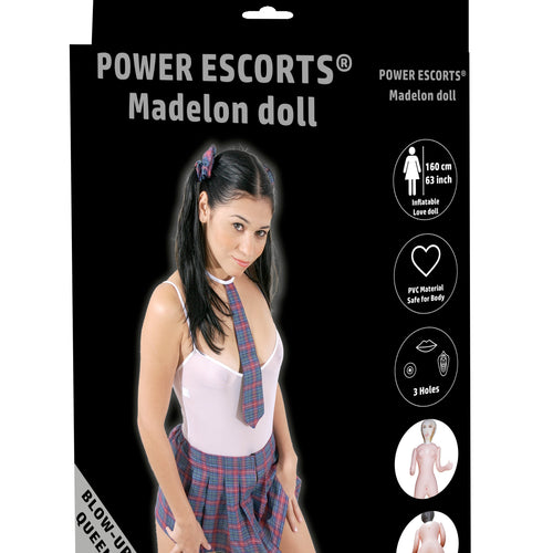 Power Escorts - BR202 - Maxime Inflatable Blow Up Doll - 150CM