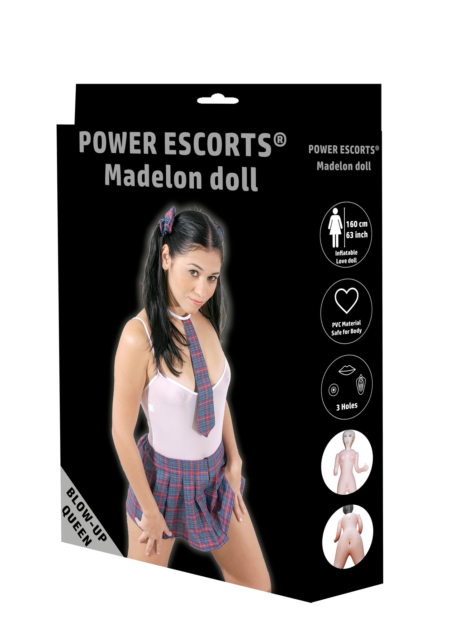Power Escorts - BR202 - Maxime Inflatable Blow Up Doll - 150CM