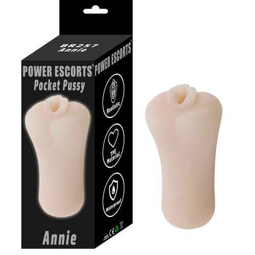 Power Escorts - BR257 - Annie - Realistic Pocket Pussy Masturbator