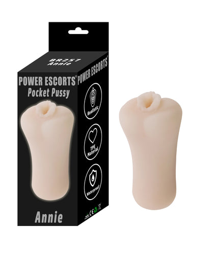 Power Escorts - BR257 - Annie - Realistic Pocket Pussy Masturbator